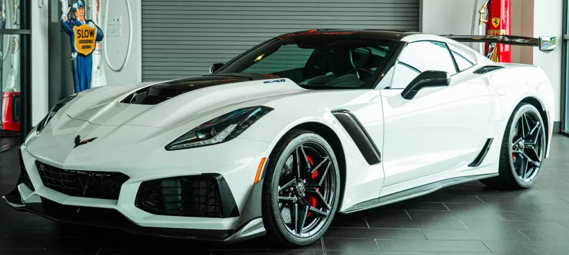 Used 2019 Chevrolet Corvette ZR1 3ZR ZTK Comp Seats Carbon Dual Roof Pkg 7-Spee 2D Coupe