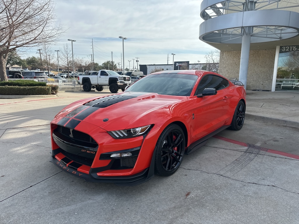 Used 2022 Ford Mustang Shelby GT500 Tech Package RECARO Leather Seats Vin 2D Coupe