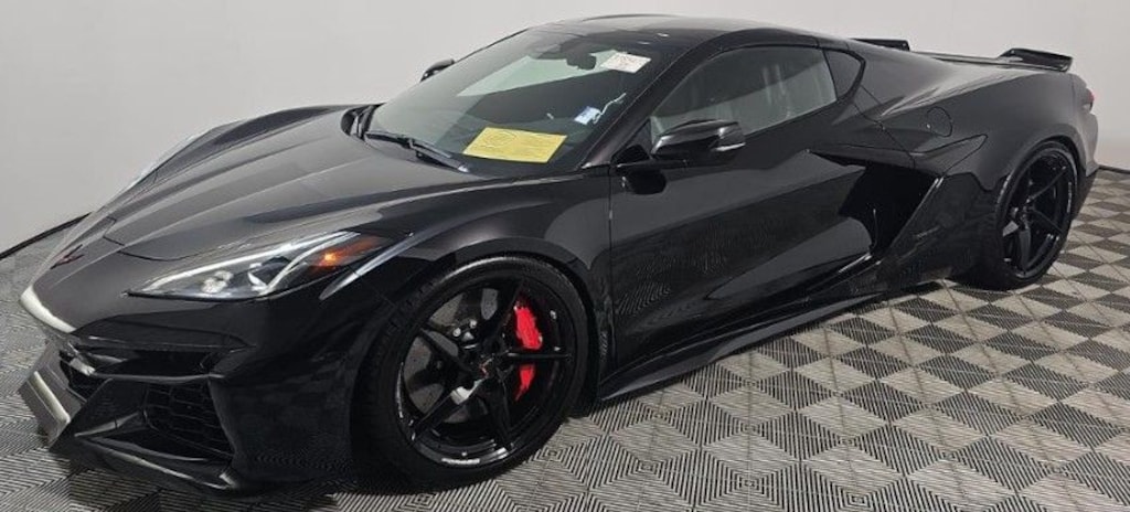 Used 2025 Chevrolet Corvette E-Ray 1LZ Torch Red Seat Belts Red Calipers Gloss 2D Coupe