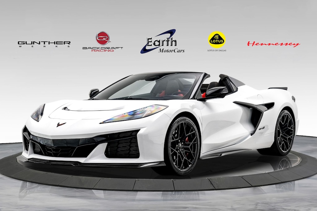 Used 2026 Chevrolet Corvette ZR1 3LZ Front Lift Carbon Fiber Trim 198-Miles! Convertible