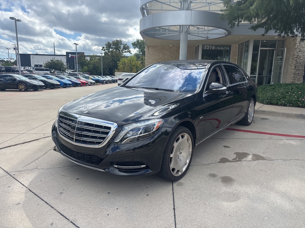 Used 2016 Mercedes-Benz S-Class Maybach S 600 Pano Roof 20 Wheels Burmester 3D Sou 4D Sedan