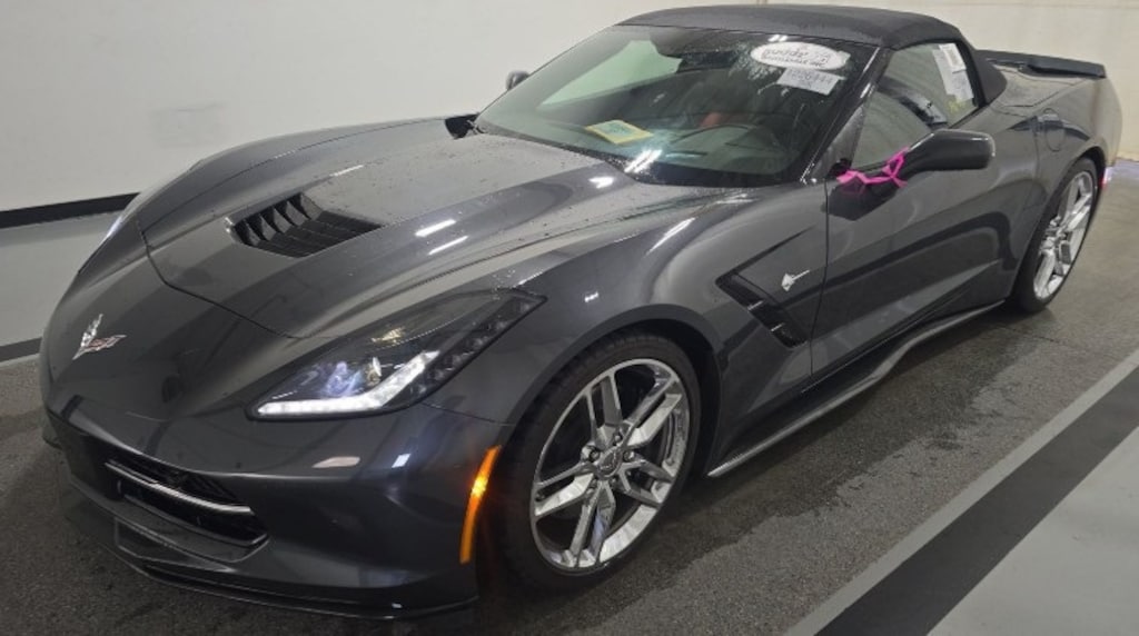 Used 2017 Chevrolet Corvette Stingray Z51 3LT Chrome Wheels Rare Watkins Glen G Convertible
