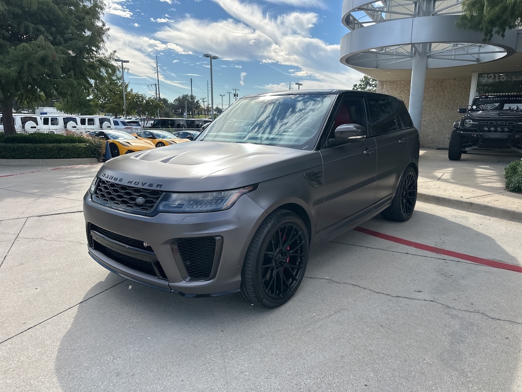Used 2020 Land Rover Range Rover Sport SVR Rare Color Combo! LOADED! 4D Sport Utility