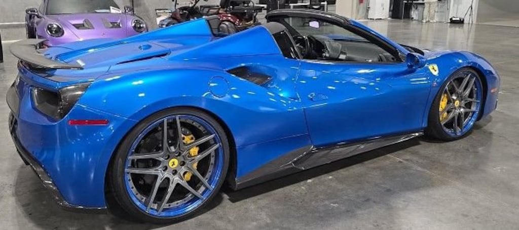 Used 2017 Ferrari 488 Spider Special Order Over $56,000 In Factory Options Convertible