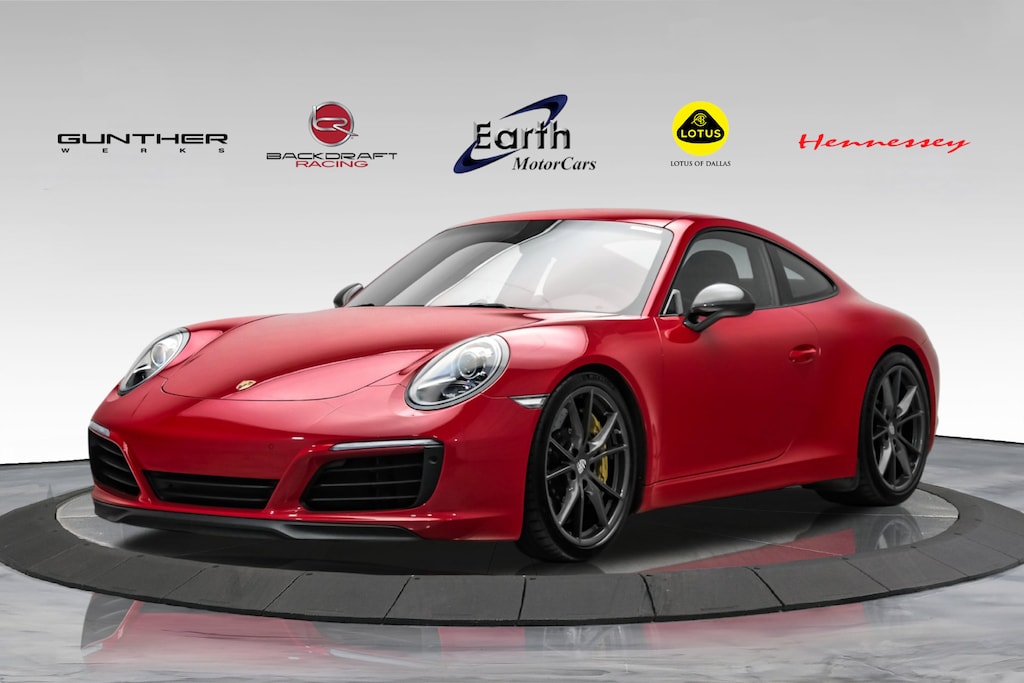 Used 2018 Porsche 911 Carrera T PCCB Full Bucket Seats Sport Chrono 7-Sp 2D Coupe