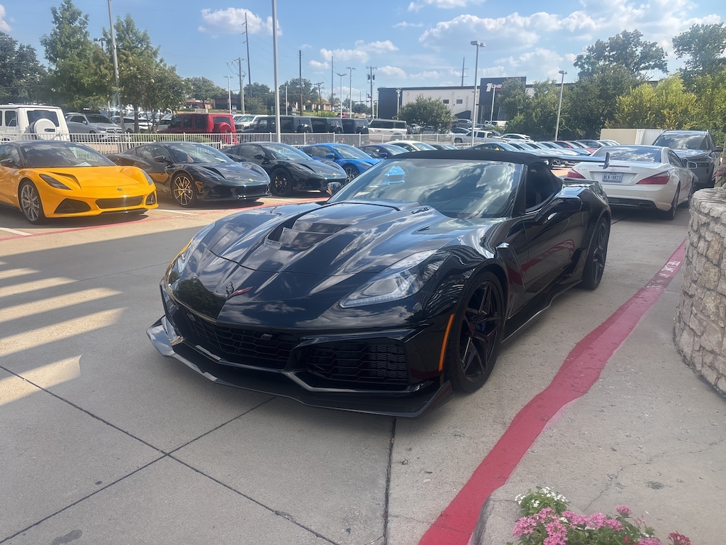 Used 2019 Chevrolet Corvette ZR1 ZTK, 3ZR Comp Seats - 7 Speed MANUAL Convertible