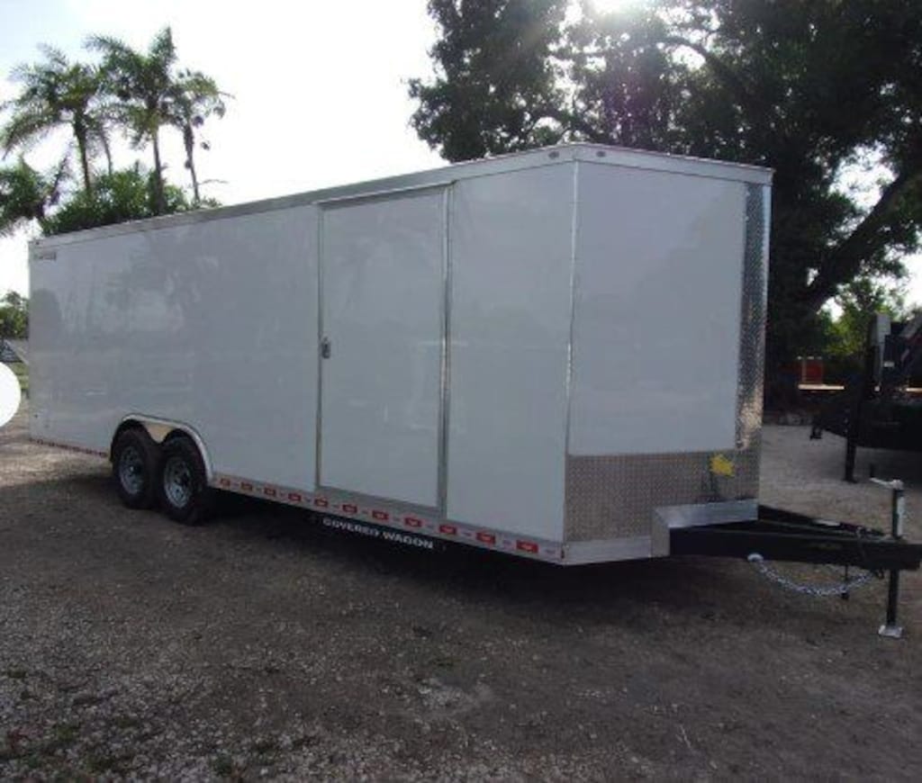Used 2025 Freedom 24 Enclosed Trailer Trailer