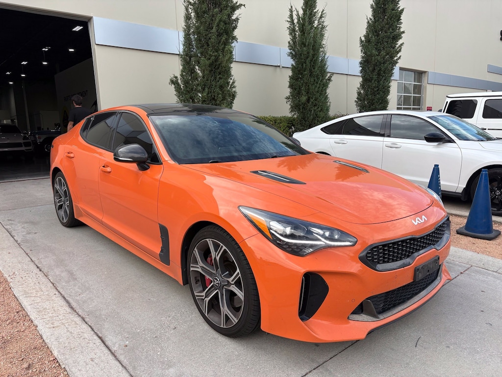 Used 2019 Kia Stinger GTS Navigation Power Moonroof HK Premium Sound Alc 4D Sedan