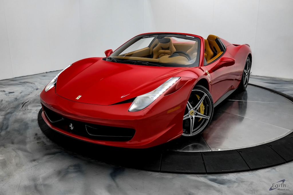 Used 2013 Ferrari 458 Spider 1,600 Original Miles Convertible