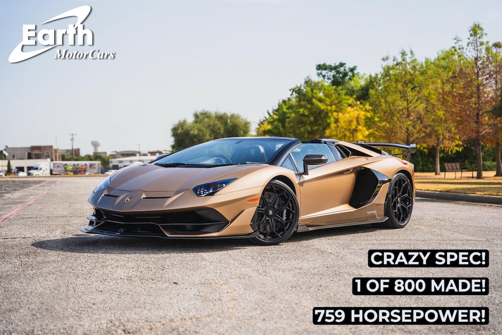 Used 2021 Lamborghini Aventador SVJ ROADSTER - MILEAGE CONFIRMED 1 of 800 MADE Convertible
