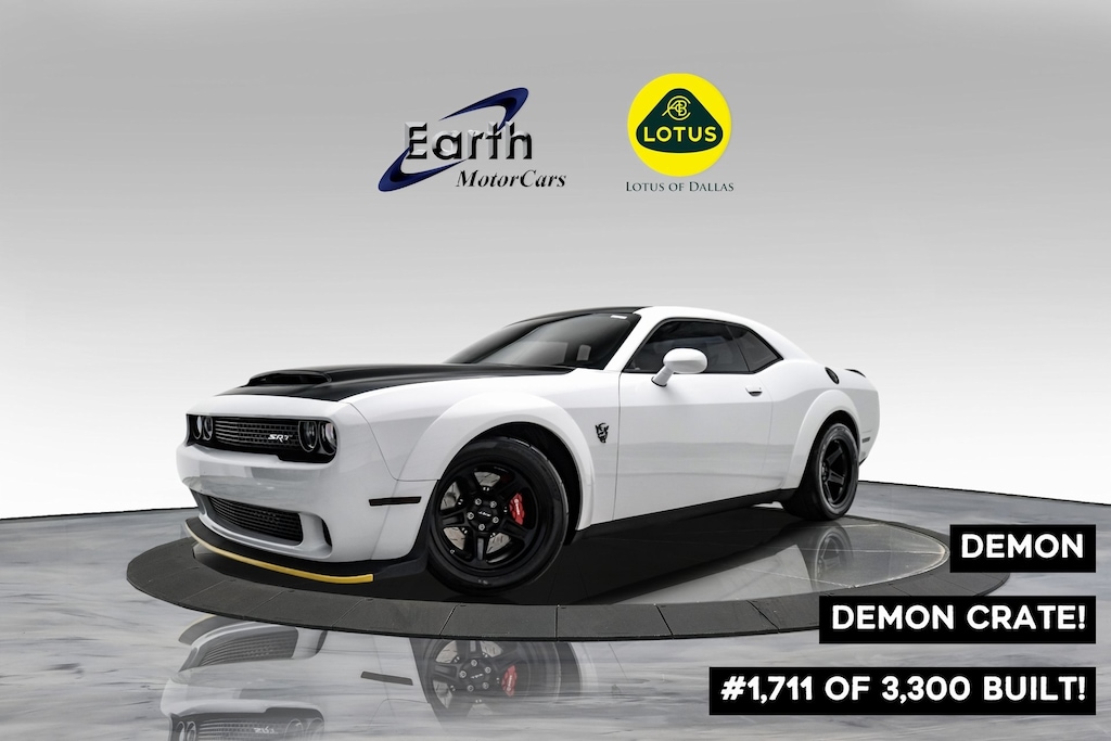 Used 2018 Dodge Challenger SRT Demon #1,711 of 3,300 Built! DEMON CRATE! 2D Coupe