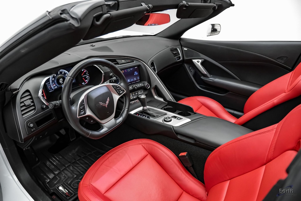 Used 2016 Chevrolet Corvette Stingray 1LT GT Bucket Seats Carbon Flash Badge Pk 2D Coupe