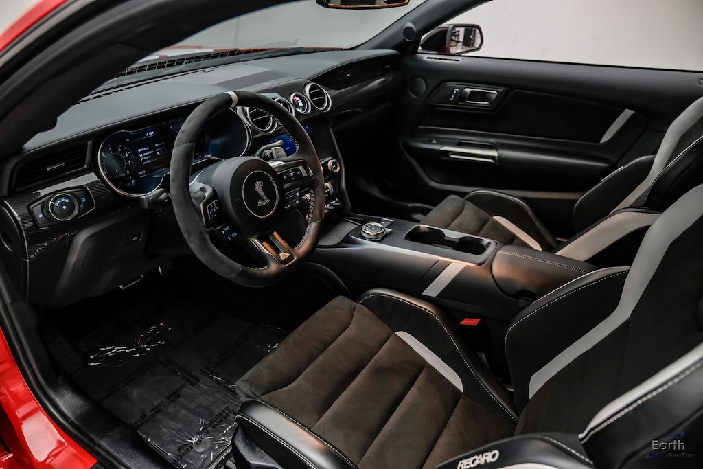 Used 2021 Ford Mustang Shelby GT500 Carbon Fiber Track Pack Painted Strip 2D Coupe