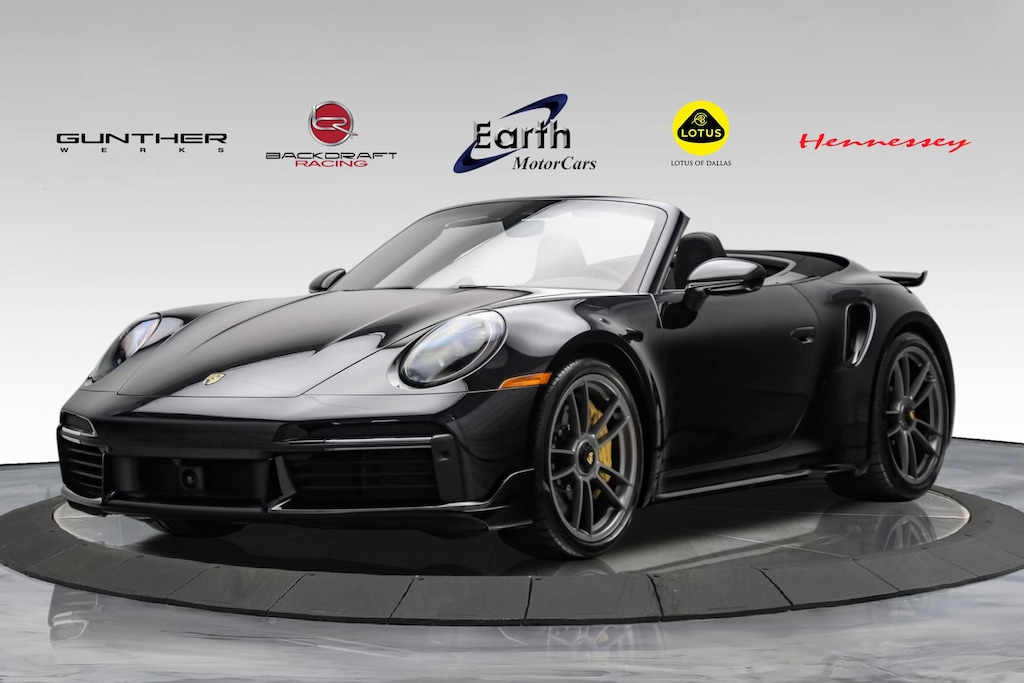 Used 2025 Porsche 911 Turbo S Sport Package Over $40,000 In Factory Opti 2D Cabriolet
