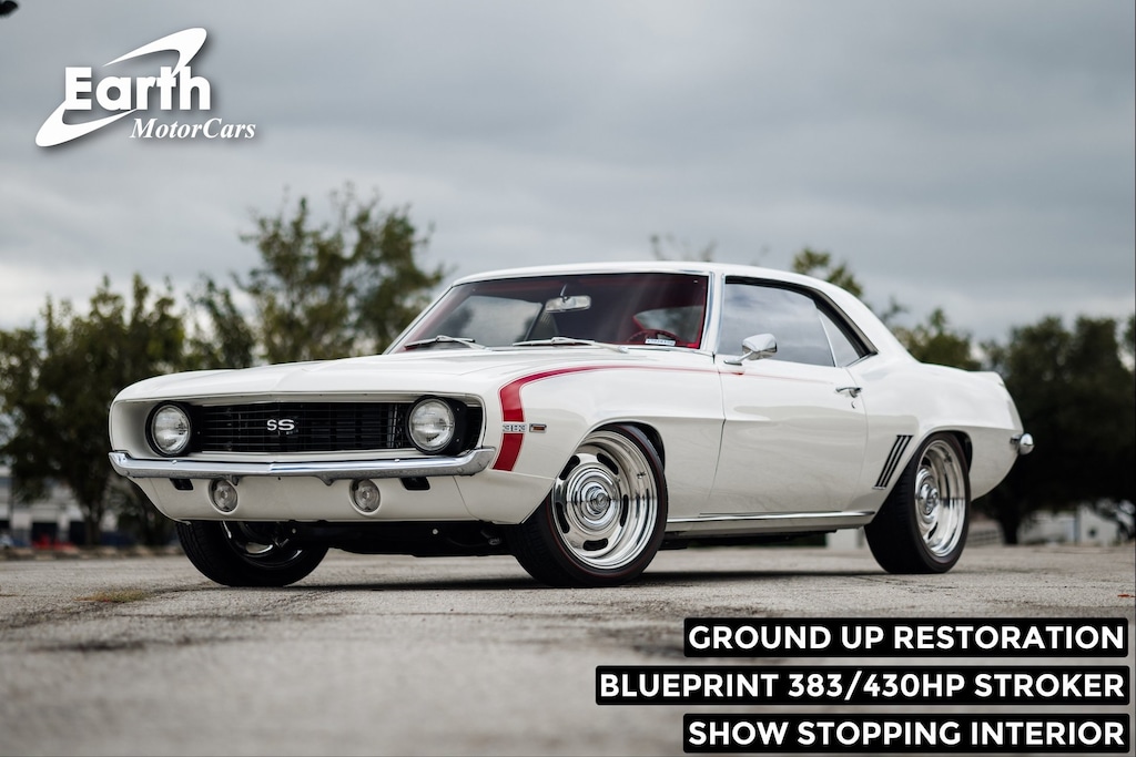 Used 1969 Chevrolet Camaro SS Stunning BluePrint 383/430HP Restored Restomod 2D Coupe