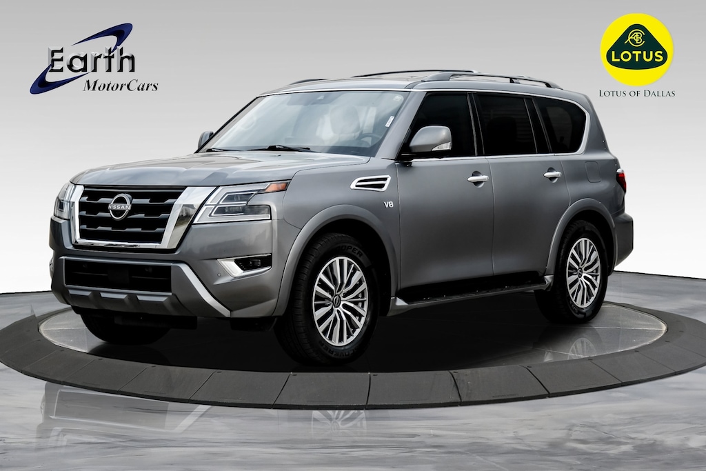 Used 2021 Nissan Armada SL Captains Chairs Package 20 Wheels $62,535 MSRP 4D Sport Utility