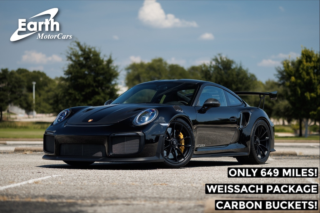 Used 2018 Porsche 911 GT2 RS Weissach Carbon Buckets 1 Owner 2D Coupe