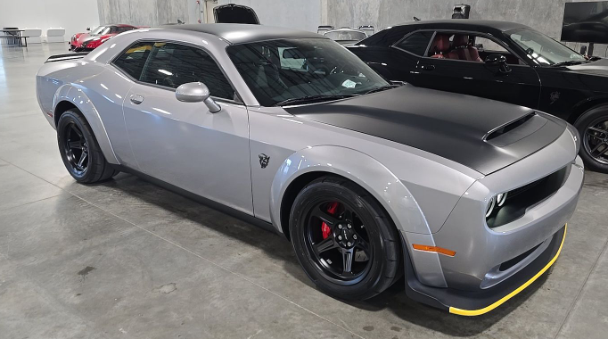 Used 2018 Dodge Challenger SRT DEMON Comfort Audio Group Painted Black Satin 2D Coupe