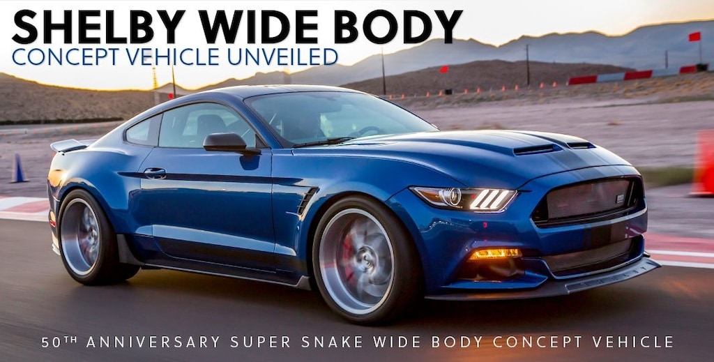 Used 2017 Ford Mustang Shelby Super Snake Widebody Concept Car 2D Coupe
