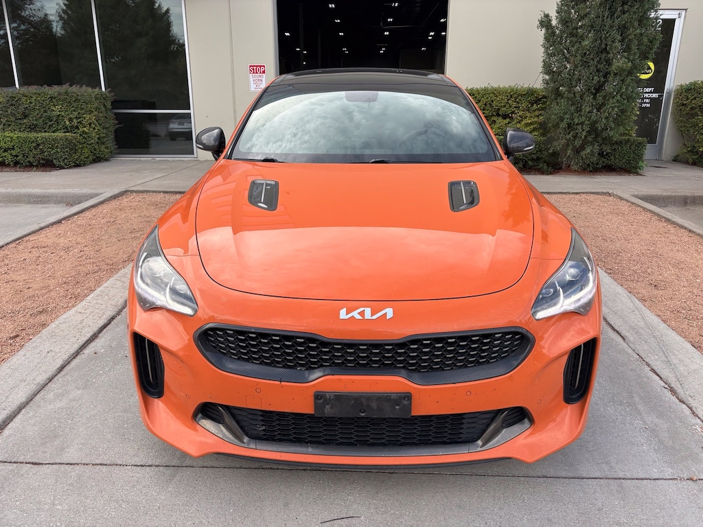 Used 2019 Kia Stinger GTS Navigation Power Moonroof HK Premium Sound Alc 4D Sedan