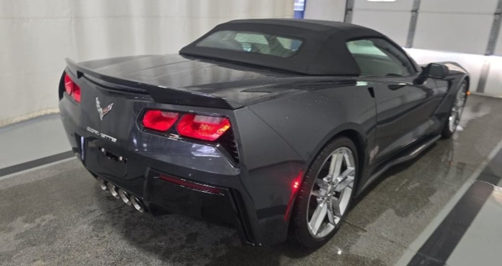 Used 2017 Chevrolet Corvette Stingray Z51 3LT Chrome Wheels Rare Watkins Glen G Convertible
