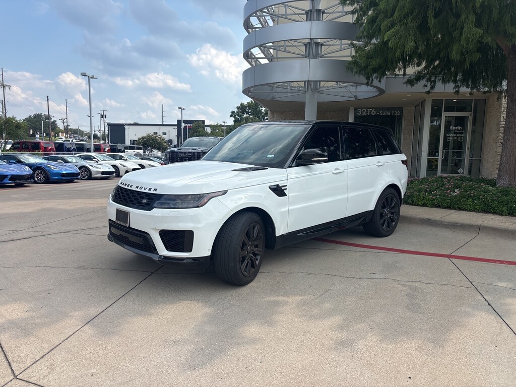 Used 2022 Land Rover Range Rover Sport HSE Silver Edition 21 Black Wheels Black Contrast 4D Sport Utility