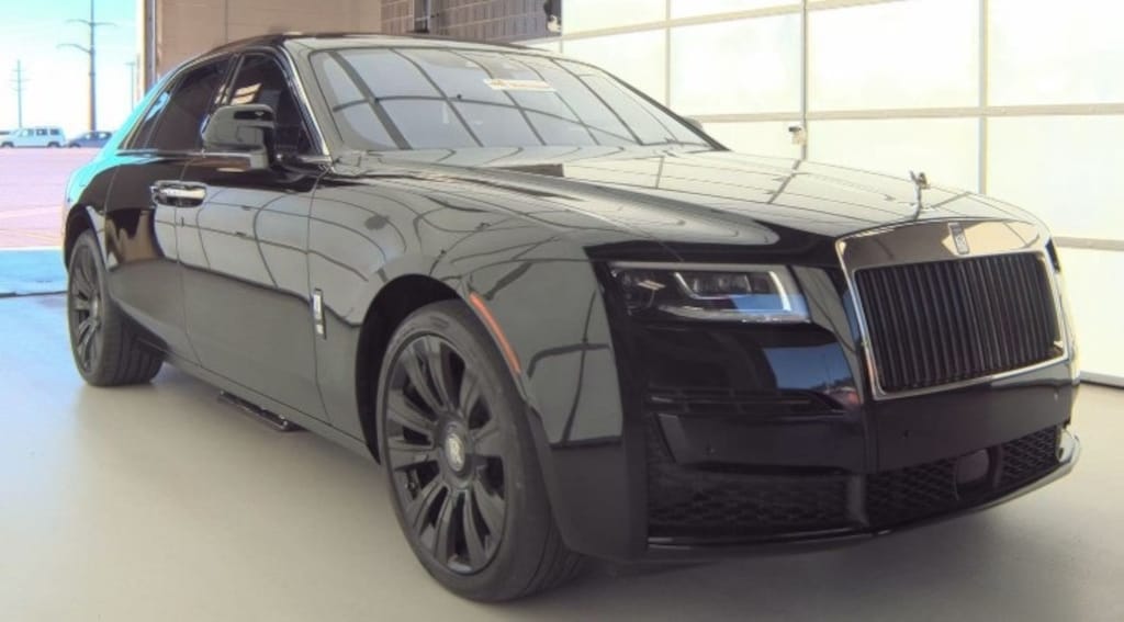 Used 2022 Rolls-Royce Ghost SHOOTING STAR HEADLINER LOUNGE SEATING PICNIC TABL 4D Sedan