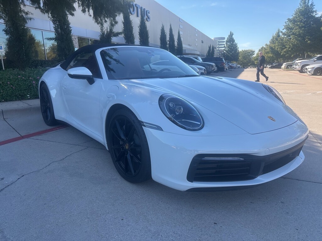 Used 2021 Porsche 911 Carrera 4 Premium Package Power Seats Carrera S Wh 2D Cabriolet