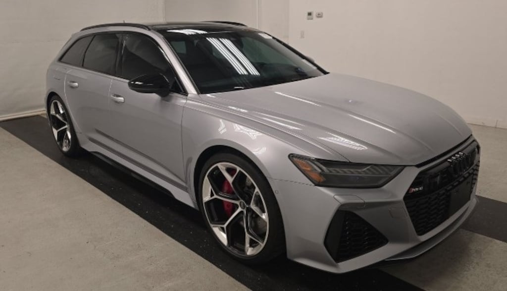 Used 2025 Audi RS 6 Avant Performance 4.0T Blue RS Design Pkg Plus Executive Pkg quattro 4D Wagon