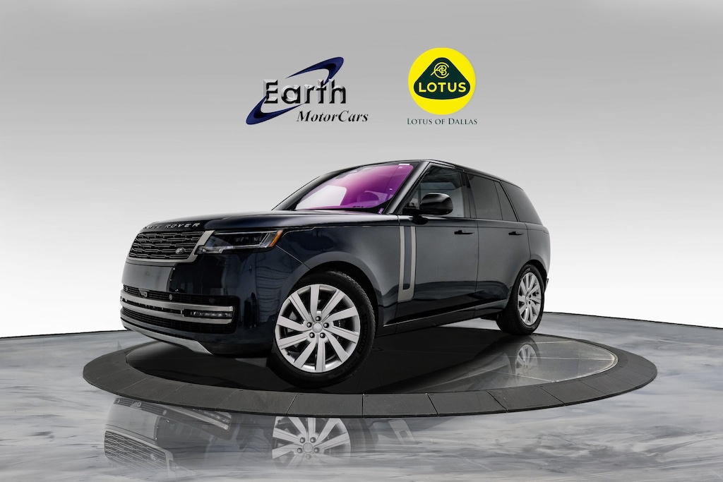 Used 2023 Land Rover Range Rover SE Gloss Grand Black Veneer Black Contrast Roof 4D Sport Utility