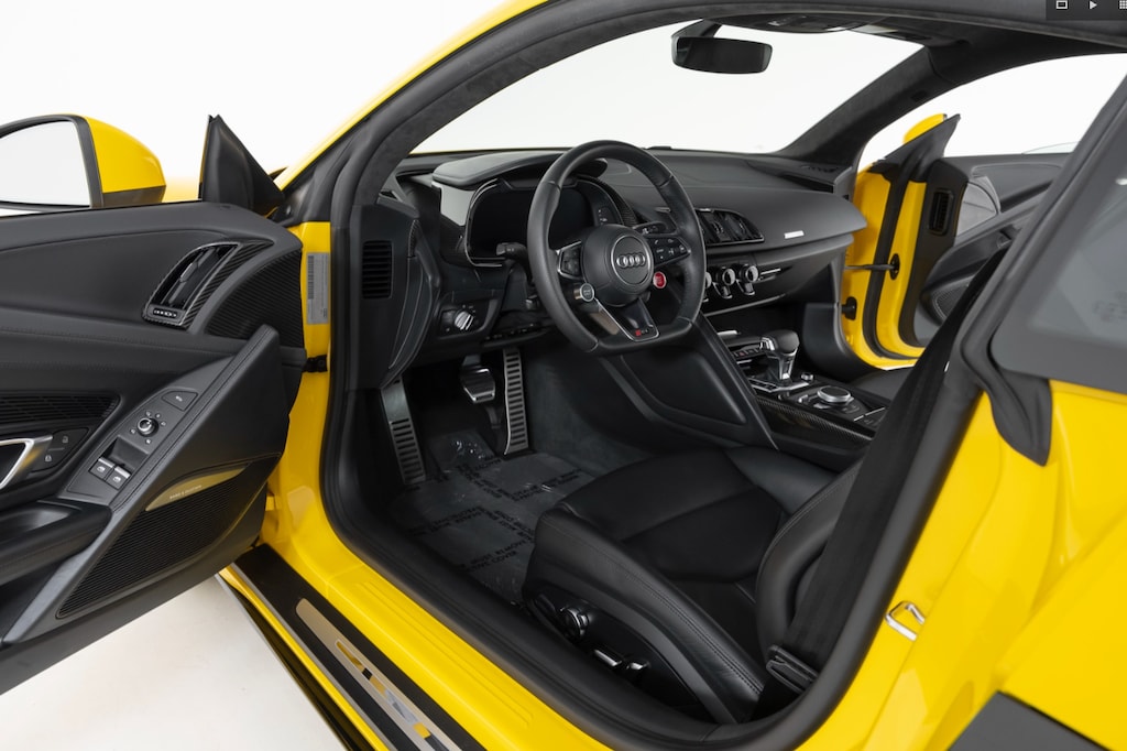 Used 2021 Audi R8 5.2 quattro Rare Vegas Yellow Premium Package Carb 2D Coupe