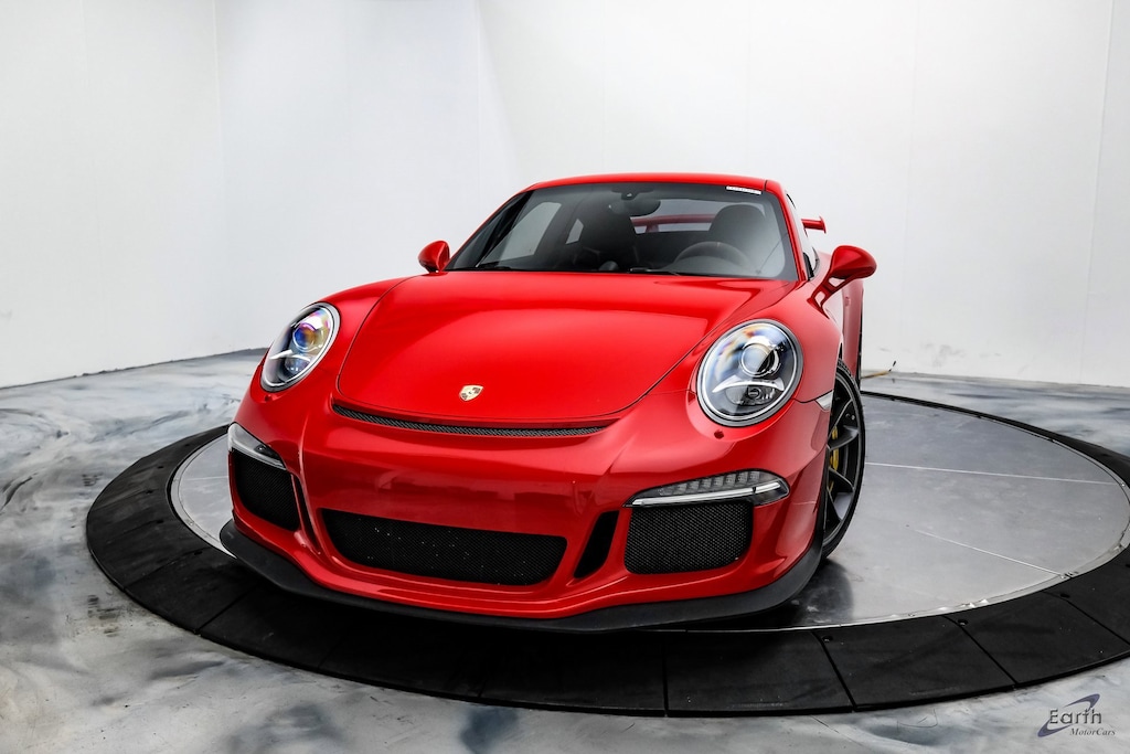 Used 2015 Porsche 911 GT3 PDK PCCB Front Lift Sport Chrono PCM PDLS Full 2D Coupe
