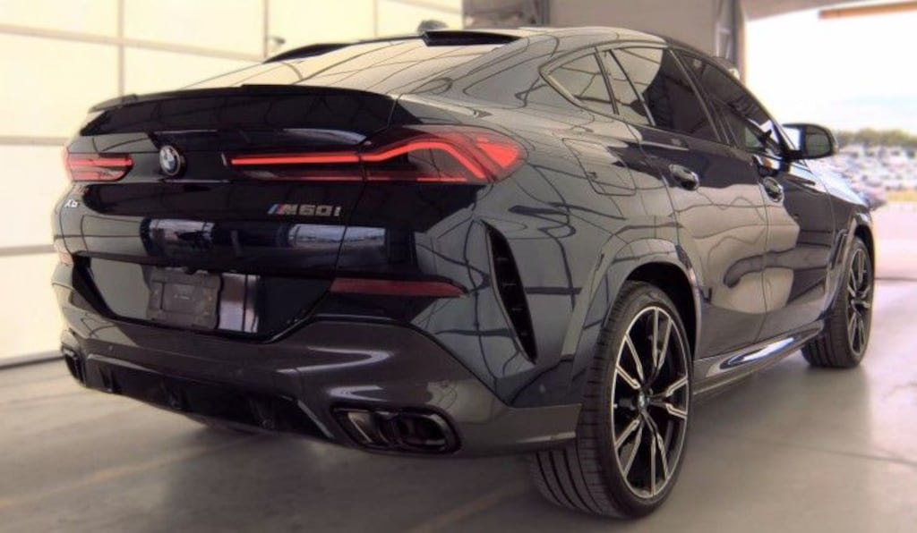 Used 2025 BMW X6 M60i M Sport Package Pro Carbon Fiber Trim $101k M 4D Sport Utility