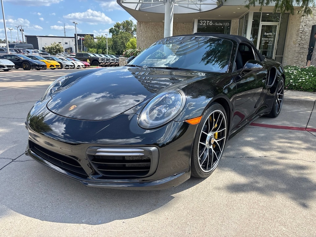Used 2019 Porsche 911 Turbo S PDK Burmester PDLS+ 20 Turbo S Wheels 2D Cabriolet