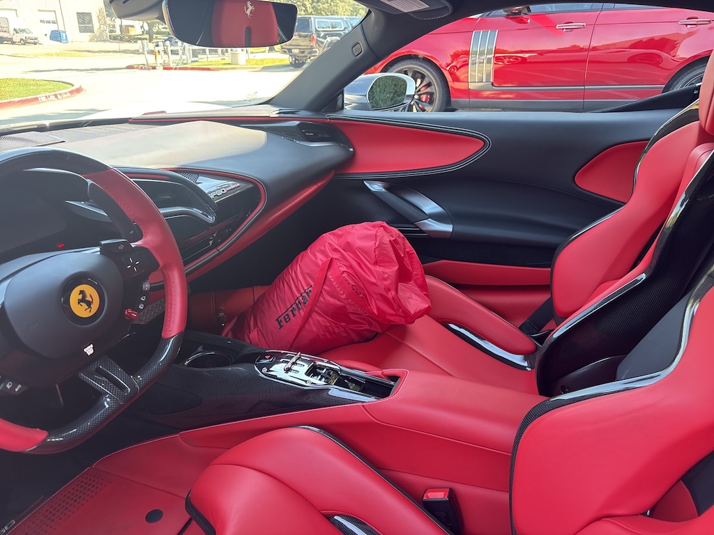 Used 2021 Ferrari SF90 Stradale Carbon Racing Seats Shields Front Lift Carbon Trim 2D Coupe