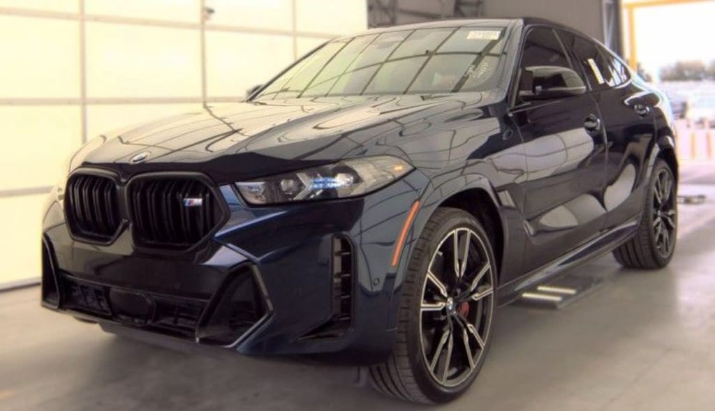 Used 2025 BMW X6 M60i M Sport Package Pro Carbon Fiber Trim $101k M 4D Sport Utility