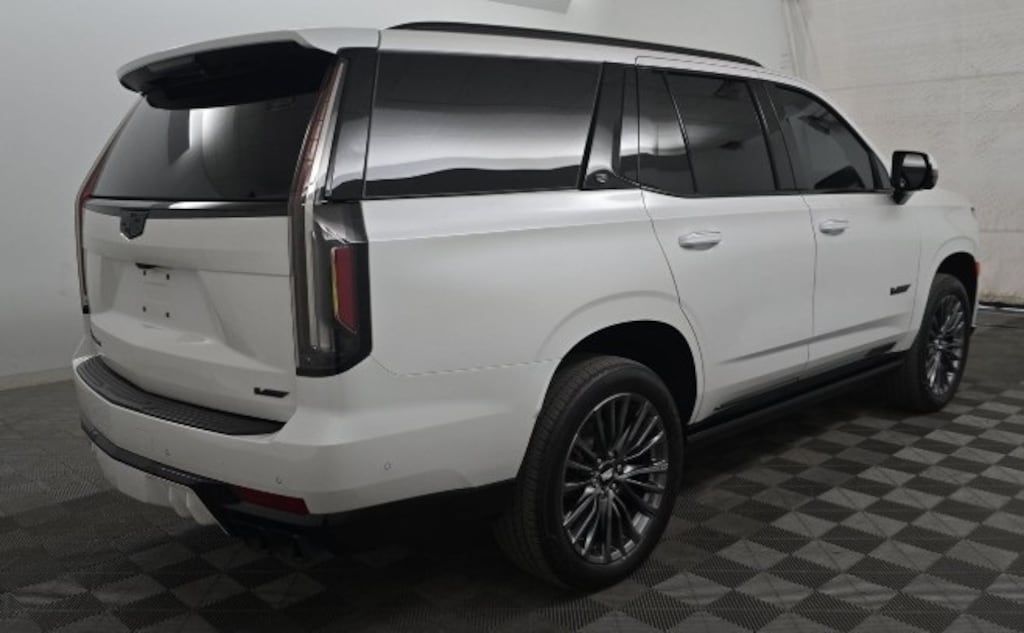 Used 2023 Cadillac Escalade V-Series Super Cruise Crystal White Tricoat with J 4D Sport Utility