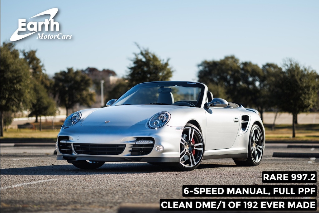 Used 2010 Porsche 911 Turbo 997.2 Cabriolet 6 Speed 1 of 192 Produced! 2D Cabriolet