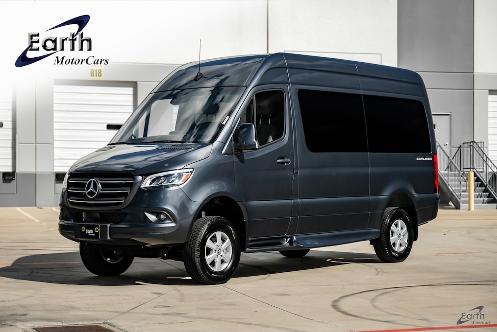 Used 2025 Mercedes-Benz Sprinter 2500 Earth Explorer LUXE Coach 4MATIC® 3D Passenger Van