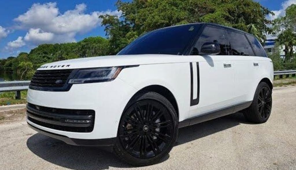 Used 2021 Land Rover Range Rover Westminster Black Exterior Pkg Black Contrast Roof 4D Sport Utility