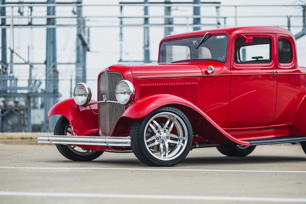 Used 1932 Ford 3 Window Steel Body, Extensive Ground-Up Build 2D Coupe