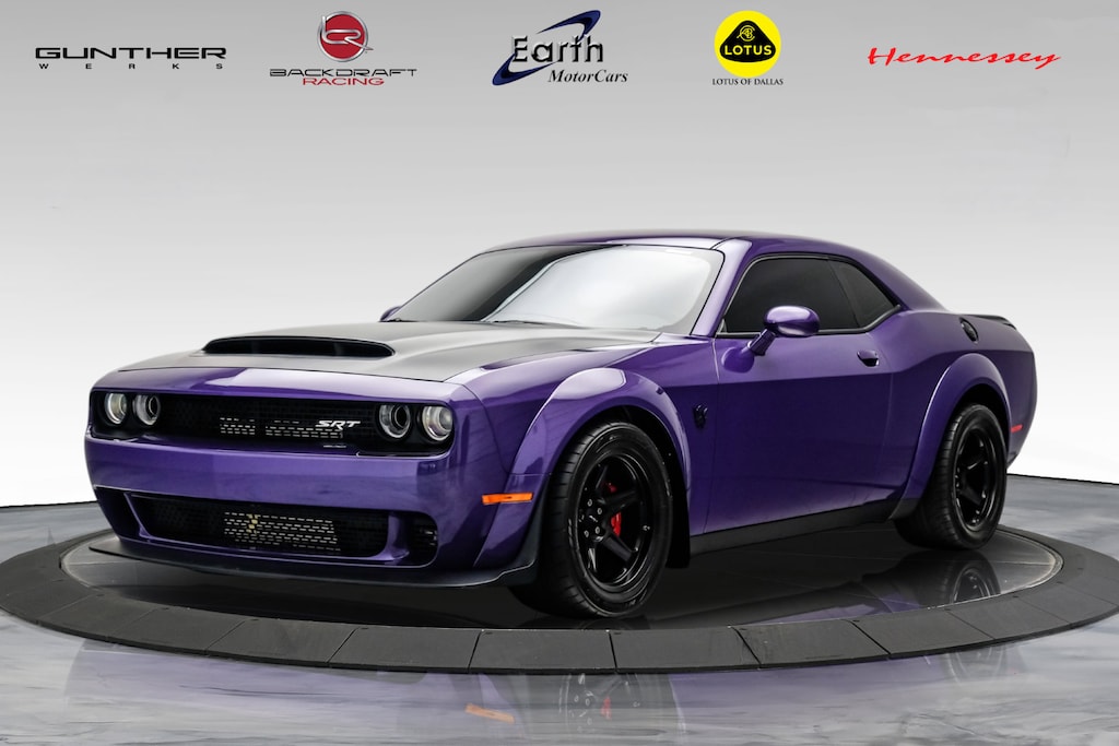 Used 2018 Dodge Challenger SRT Demon Laguna Leather/Alcantara Includes Crate! 2D Coupe