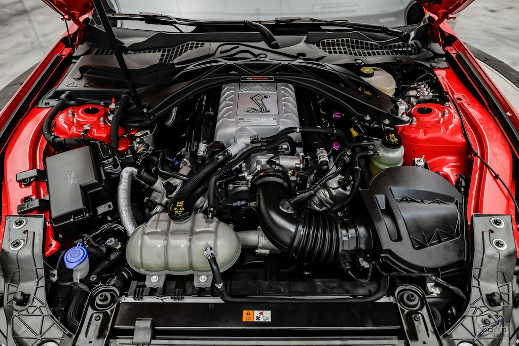 Used 2021 Ford Mustang Shelby GT500 Carbon Fiber Track Pack Painted Strip 2D Coupe