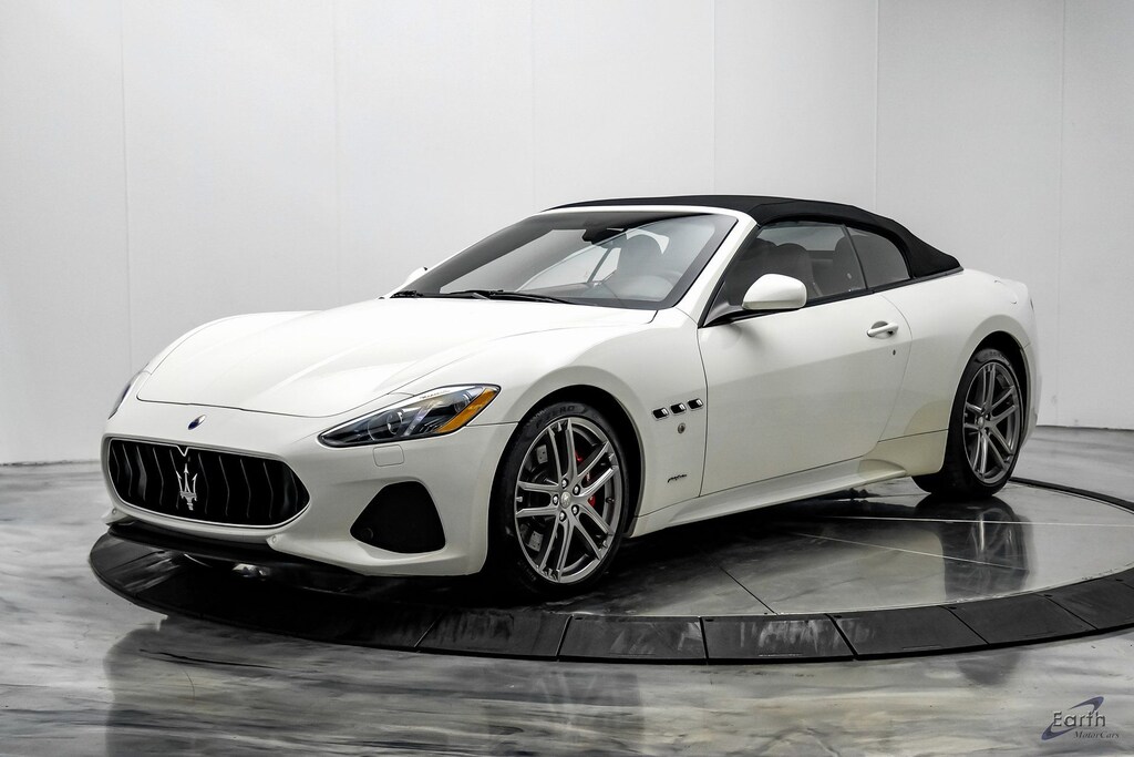 Used 2018 Maserati Granturismo Sport Alcantara Package 20 Wheels Navigation Convertible