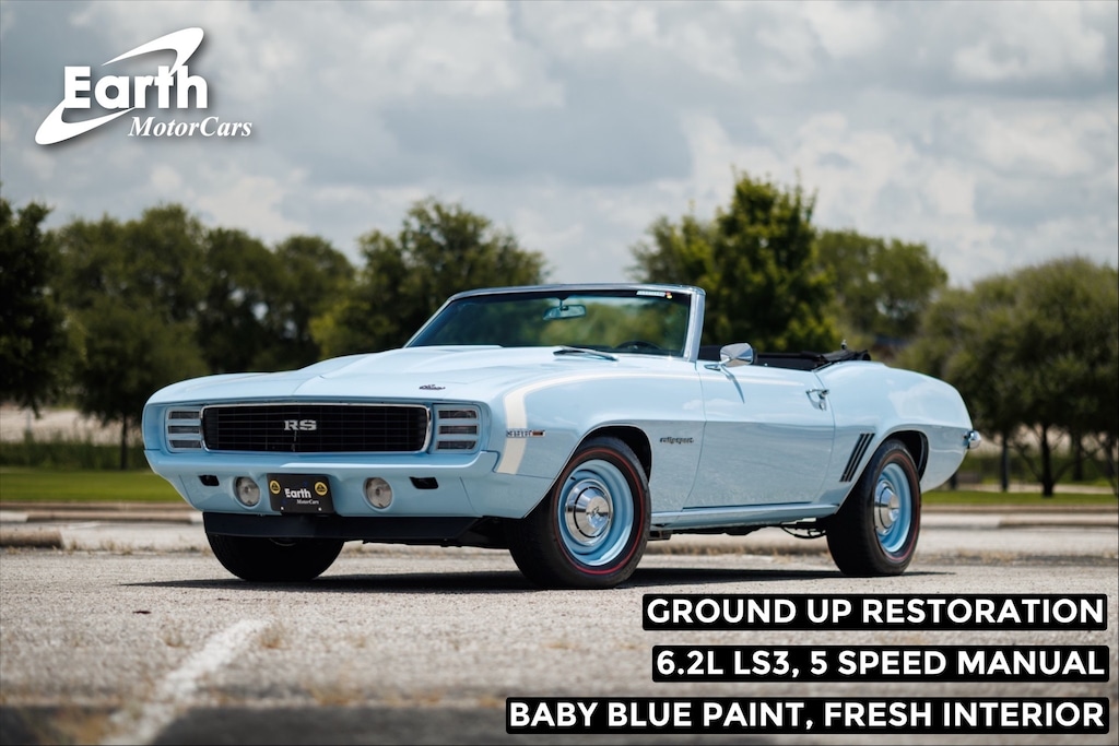 Used 1969 Chevrolet Camaro Custom LS3 Convertible Restomod Convertible
