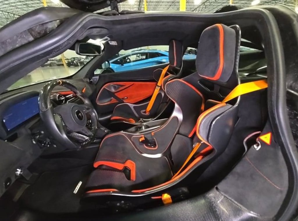 Used 2021 McLaren 765LT Roof Scoop Pack MSO Clubsport Pack MSO Black Pack 2D Coupe