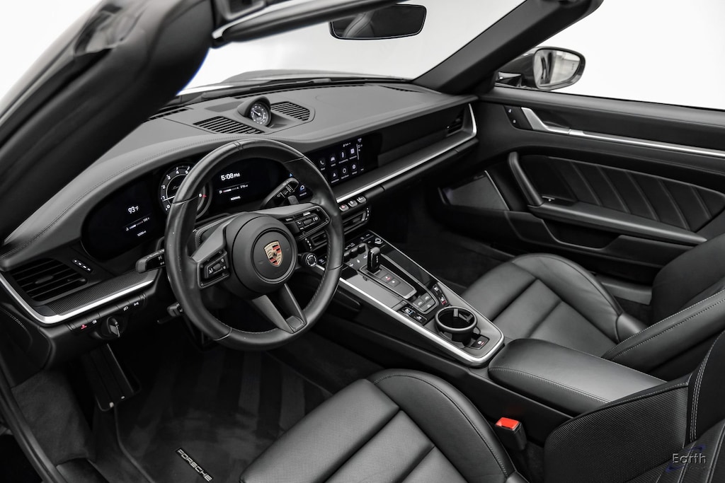 Used 2025 Porsche 911 Turbo S Sport Package Over $40,000 In Factory Opti 2D Cabriolet
