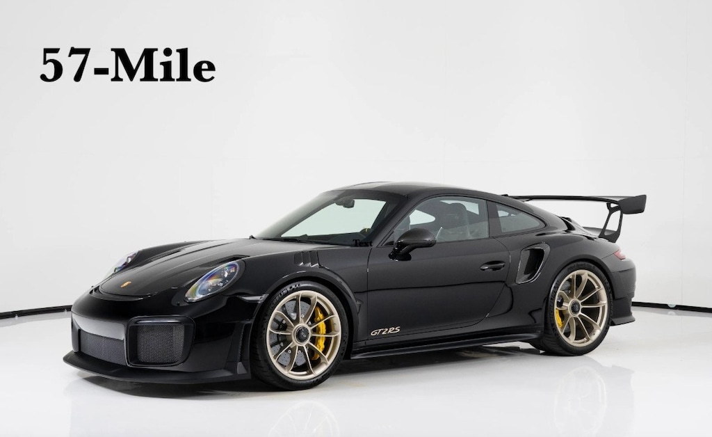 Used 2018 Porsche 911 GT2 RS Weissach Pkg, Buckets - 57 MILES! 2D Coupe