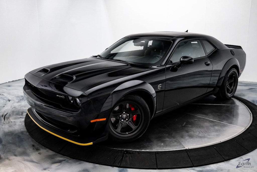 Used 2022 Dodge Challenger SRT Super Stock Laguna Leather Plus Pkg Sunroof Dr 2D Coupe