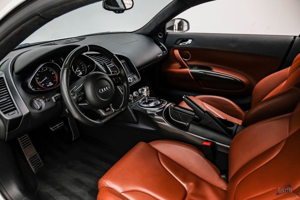 Used 2010 Audi R8 5.2 Quattro R-Tronic Enhanced Leather Pkg B&O 2D Coupe